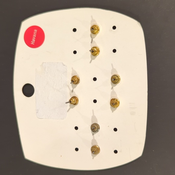 World market earrings (incomplete set) - Picture 2 of 2